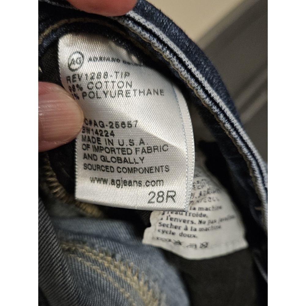 AG Adriano Goldschmied Jeans Womens 28R Blue The Legging Super Skinny Dark Wash - Picture 2 of 10